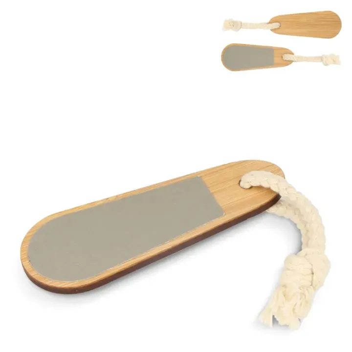 Bamboo foot file - LT90750 (gadzety reklamowe)